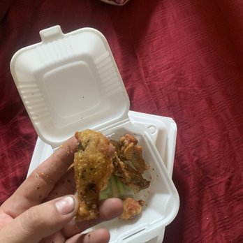 Wing Burger City - This was this size of all the wings. Lemon pepper dry wings. - Burgers Near Me - Anderson, South Carolina Wing Burger City - This was this size of all the wings. Lemon pepper dry wings. - Burgers Near Me - Anderson, South Carolina
