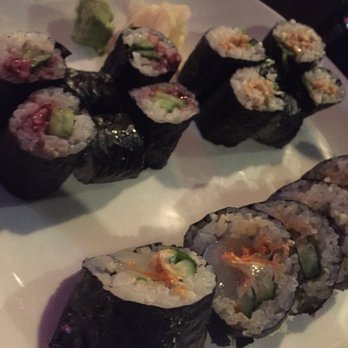 Ryoko's - Ume shiso maki, spicy scallop maki - Sushi Bars Near Me - San Francisco, California Ryoko's - Ume shiso maki, spicy scallop maki - Sushi Bars Near Me - San Francisco, California
