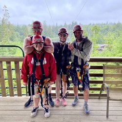 Our group of 4 at the midway point