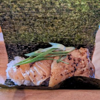Yonsei Handrolls - Black cod with truffle - Japanese Near Me - Oakland, California Yonsei Handrolls - Black cod with truffle - Japanese Near Me - Oakland, California