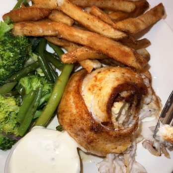Tuckahoe Inn - Flounder stuffed with imperial crab - New American Near Me - Marmora, New Jersey Tuckahoe Inn - Flounder stuffed with imperial crab - New American Near Me - Marmora, New Jersey