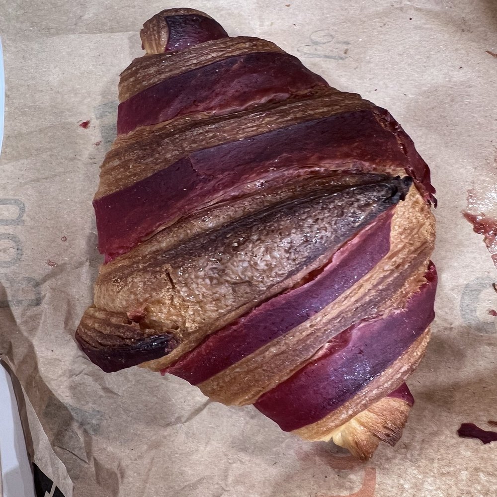 Aux Péchés Normands - Croissant framboise - Bakeries Near Me - Paris, 75 Aux Péchés Normands - Croissant framboise - Bakeries Near Me - Paris, 75