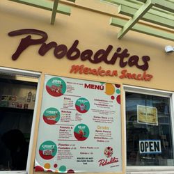 Probaditas - Menu