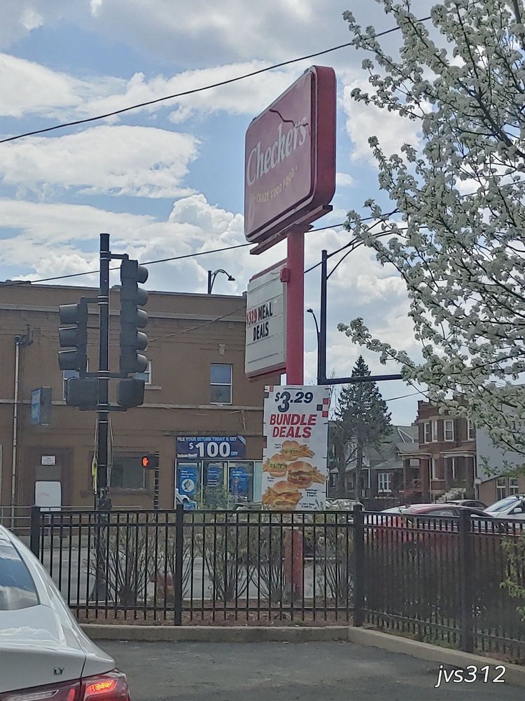 CHECKERS 4316 W North Ave, Chicago, Illinois Burgers Restaurant