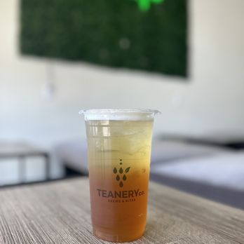 Teanery - a cup of tea on a table - Bubble Tea Near Me - Los Angeles, California Teanery - a cup of tea on a table - Bubble Tea Near Me - Los Angeles, California