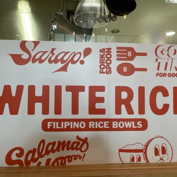 White Rice - Sign - Filipino Near Me - San Diego, California White Rice - Sign - Filipino Near Me - San Diego, California