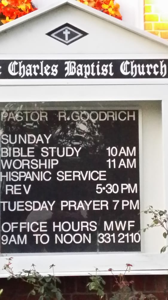 CAPE CHARLES BAPTIST CHURCH 501 Randolph Ave, Cape Charles, Virginia Churches Phone Number