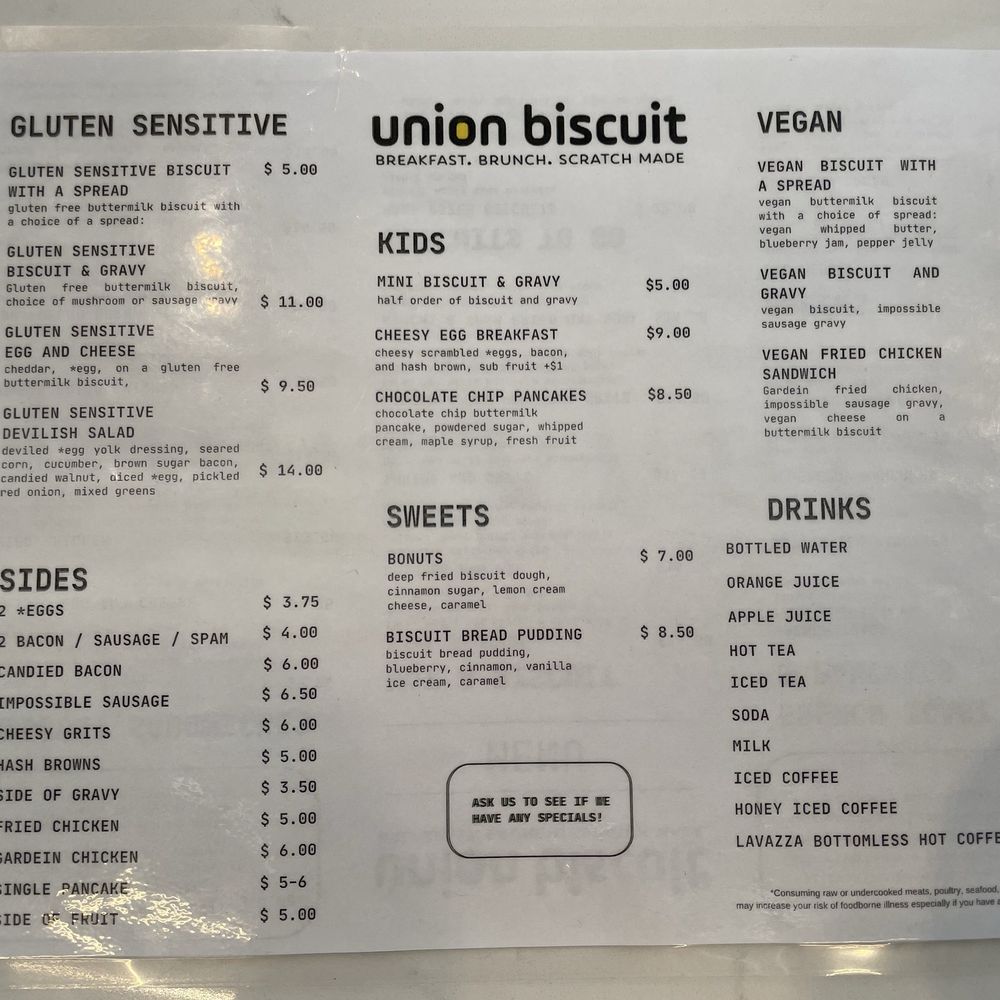 Menu 2025 Menu 2025