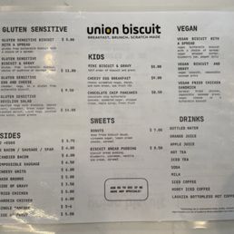 Menu 2025