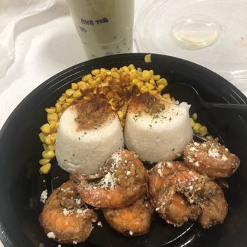 Zero Degrees - Crispy shrimp and corn and rice - Bubble Tea Near Me - Baytown, Texas