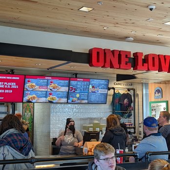 Raising Cane's Chicken Fingers - Order counter. - Chicken Shop Near Me - Riverdale, Utah