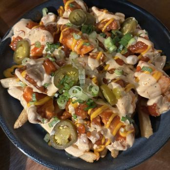 The Butcher's Grille - Loaded fries - Middle Eastern Near Me - Houston, Texas The Butcher's Grille - Loaded fries - Middle Eastern Near Me - Houston, Texas