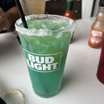 Upper Deck - Mermaid margarita. Very good with muddled fruit and not too sweet. - Sports Bars Near Me - Weeki Wachee, Florida