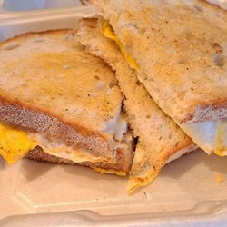 Hawaiian Texas Toast Breakfast Sandwich