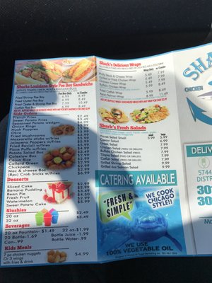 Menu photo 8 Sharks Fish & Chicken Washington, DC, DC Menu photo 8 Sharks Fish & Chicken Washington, DC, DC