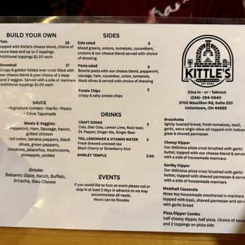 Kittle’s Brick Oven Pub - Pizza Near Me - Uniontown, Ohio Kittle’s Brick Oven Pub - Pizza Near Me - Uniontown, Ohio