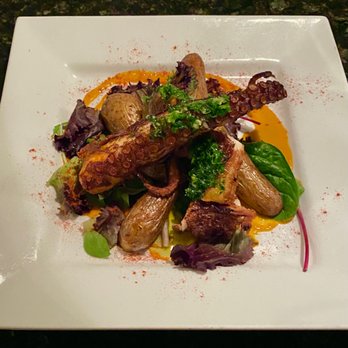 Bodega Ole - Pulpo. The octopus was nicely charred. - Spanish Near Me - Naples, Florida Bodega Ole - Pulpo. The octopus was nicely charred. - Spanish Near Me - Naples, Florida