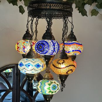Mo'z Mediterranean Grill - Persian Lamps - Mediterranean Near Me - West Des Moines, Iowa