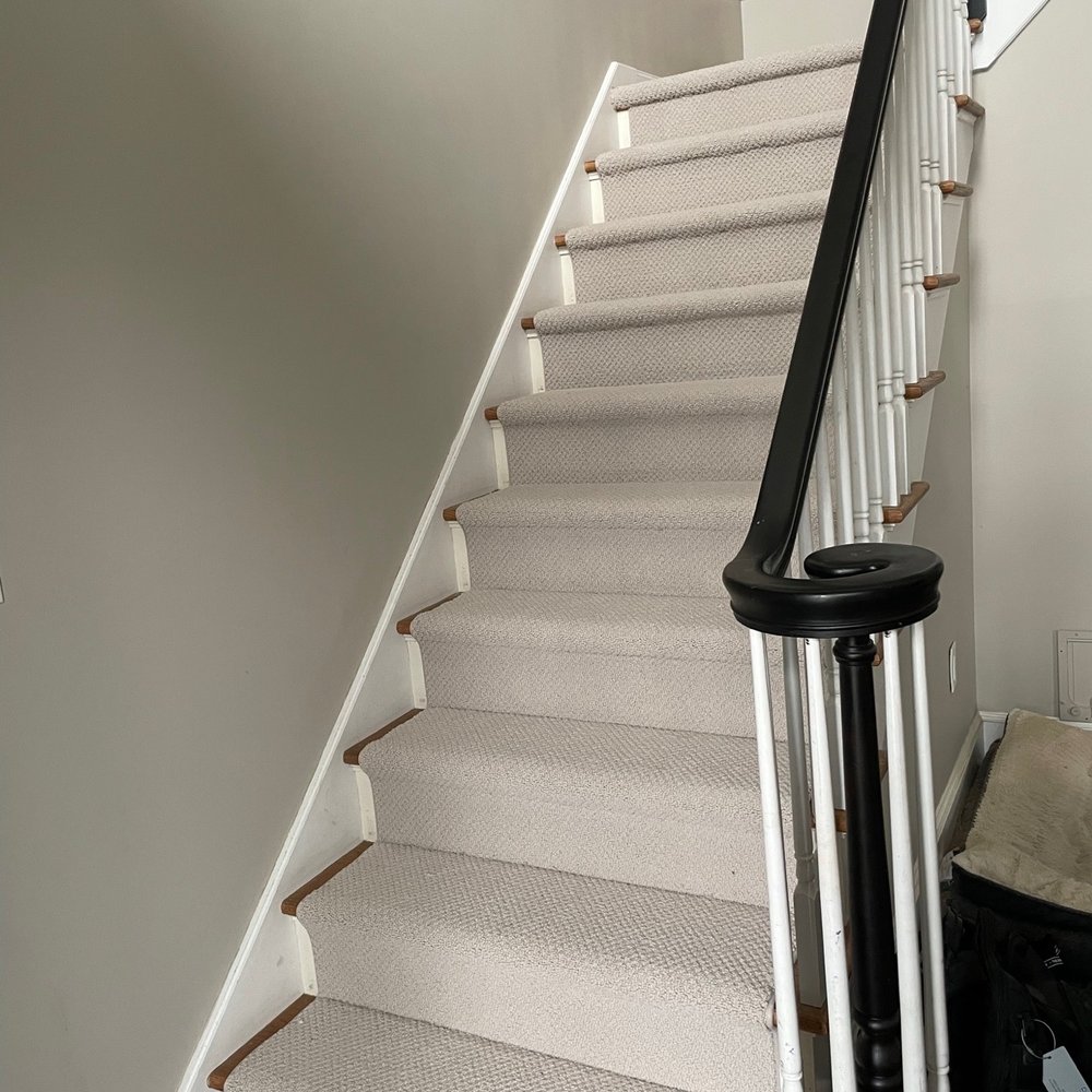 Allied Flooring & Paint - a staircase in a home - Flooring Near Me - Agawam, Massachusetts