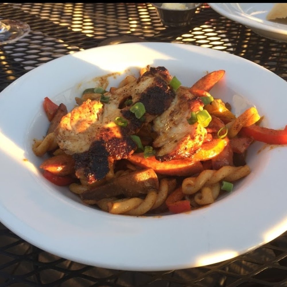 Marais - Chicken and shrimp pasta in a Cajun Alfredo sauce - Seafood Near Me - Dickinson, Texas Marais - Chicken and shrimp pasta in a Cajun Alfredo sauce - Seafood Near Me - Dickinson, Texas