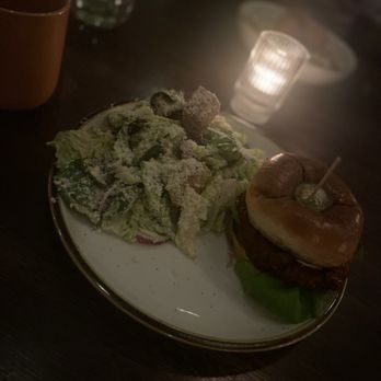 Good Intentions - Tahini Caesar salad Nashville Hot Tofu - Vegan Near Me - St. Petersburg, Florida Good Intentions - Tahini Caesar salad Nashville Hot Tofu - Vegan Near Me - St. Petersburg, Florida