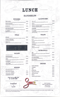 Menu photo 8 Sunnys Breakfast Lunch Shelby Twp, MI Menu photo 8 Sunnys Breakfast Lunch Shelby Twp, MI