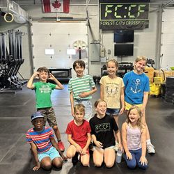Forest City CrossFit - Child members from Forest City CrossFit