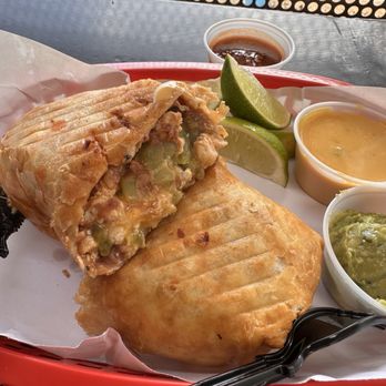 Chimy's - Chimichanga- green chile chicken - Mexican Near Me - Fort Worth, Texas