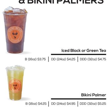 Bikini Beans Coffee - Iced tea & Bikini Palmers - Coffee & Tea Near Me - Mesa, Arizona