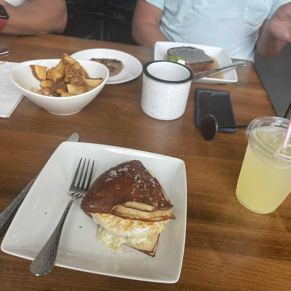 Ovenbird - Duck fat potatoes -breakfast sammie - Modern European Near Me - Austin, Texas Ovenbird - Duck fat potatoes -breakfast sammie - Modern European Near Me - Austin, Texas