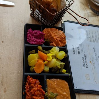 AMBAR Restaurant, Clarendon - Dips - Modern European Near Me - Arlington, Virginia