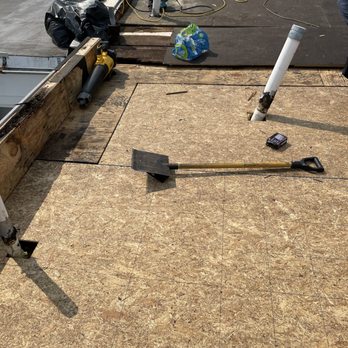 JOT Home Repairs - I was quoted plywood - they put down OSB which is cheaper - Roofing Near Me