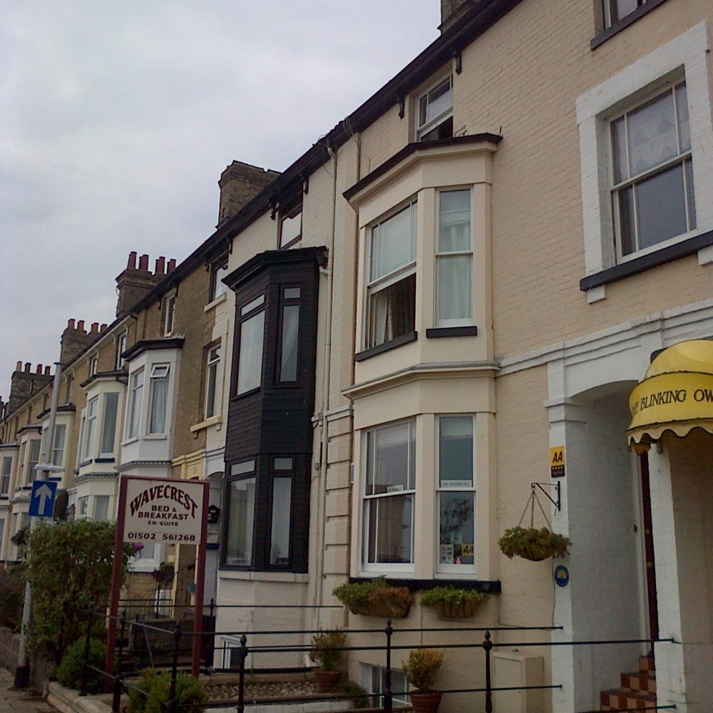 Wavecrest - Street view of the guest house - Guest Houses Near Me - Lowestoft, SFK