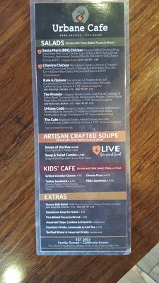 Menu photo 8 Urbane Cafe Simi Valley, CA Menu photo 8 Urbane Cafe Simi Valley, CA