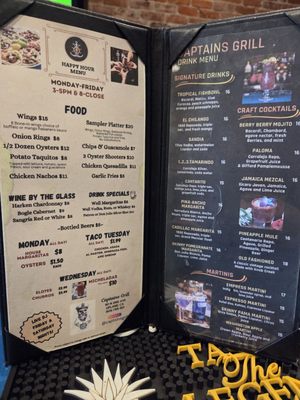 Menu photo 1 Captains Grill - Upland Upland, CA Menu photo 1 Captains Grill - Upland Upland, CA