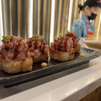 Temakase Hand Roll Bar - 2nd Ave - Spicy Tuna Crispy Rice - Sushi Bars Near Me - New York, New York