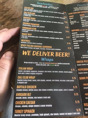 Menu photo 6 High Tide Bottle Shop And Kitchen Coronado, CA