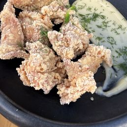 Crisp and succulent chicken karaage Crisp and succulent chicken karaage