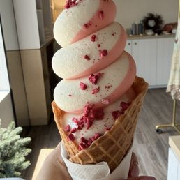 Strawberry Lychee + vanilla swirl (June 2026 flavor of the month) Strawberry Lychee + vanilla swirl (June 2026 flavor of the month)