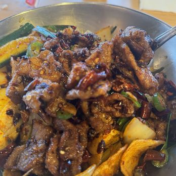 Chengdu Taste - Extra Spicy Szechuan beef - Szechuan Near Me - Honolulu, Hawaii