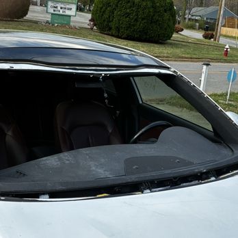PB&J Services - My window after the glass was removed. - Junk Removal & Hauling Near Me - Thomasville, North Carolina PB&J Services - My window after the glass was removed. - Junk Removal & Hauling Near Me - Thomasville, North Carolina