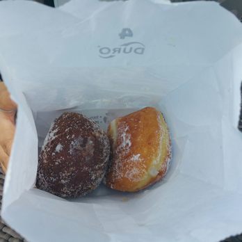 Liliha Bakery - Azuki and Haupia malasada.  Meh. Pass - Bakeries Near Me - Honolulu, Hawaii