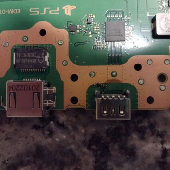 A Video Game Repair - The replacement HDMI connector they installed - Electronics Repair Near Me - Las Vegas, Nevada A Video Game Repair - The replacement HDMI connector they installed - Electronics Repair Near Me - Las Vegas, Nevada