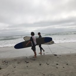 Colorado boys learn to surf.