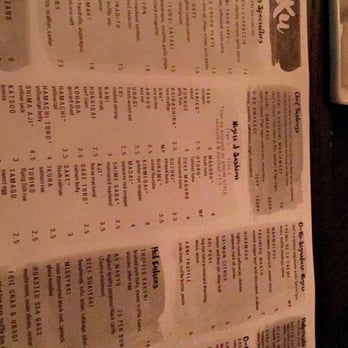O-Ku - Menu - Japanese Near Me - Atlanta, Georgia