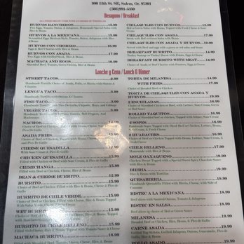 Taqueria El Jacalito - Menu - Breakfast & Brunch Near Me - Salem, Oregon Taqueria El Jacalito - Menu - Breakfast & Brunch Near Me - Salem, Oregon