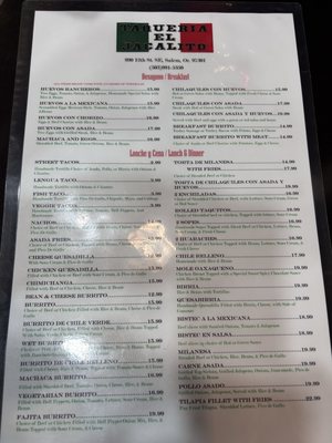 Menu photo 3 Taqueria El Jacalito Salem, OR Menu photo 3 Taqueria El Jacalito Salem, OR