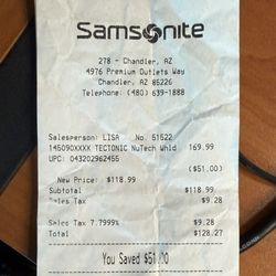 Samsonite Outlet
