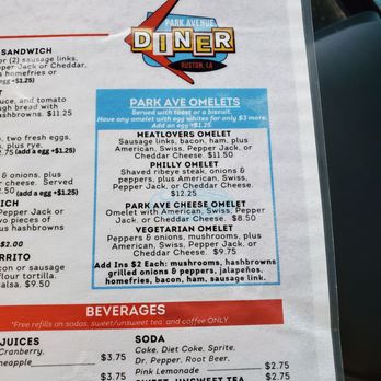 Park Avenue Diner - Diners Near Me - Ruston, Louisiana Park Avenue Diner - Diners Near Me - Ruston, Louisiana