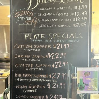 Darrow's New Orleans Grill - Breakfast Menu - Cajun/Creole Near Me - Carson, California Darrow's New Orleans Grill - Breakfast Menu - Cajun/Creole Near Me - Carson, California